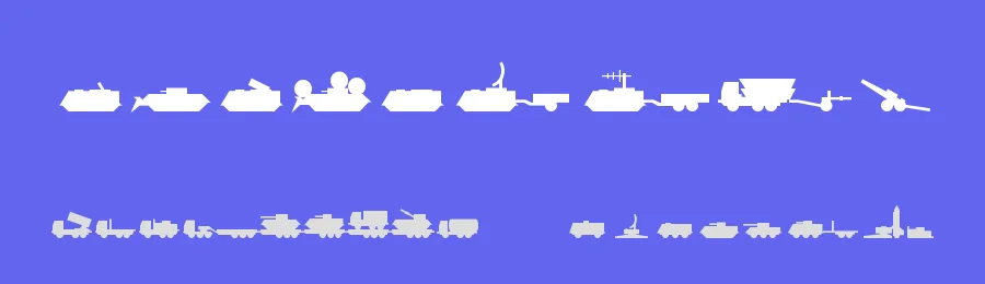 Milpics by Tom Mouat — Dingbats Font — thumbnail 3