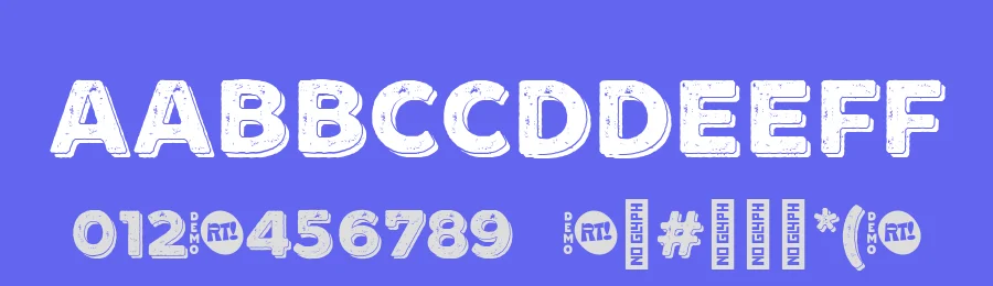 Minado Rough by RodrigoTypo — Decorative Font — thumbnail 3
