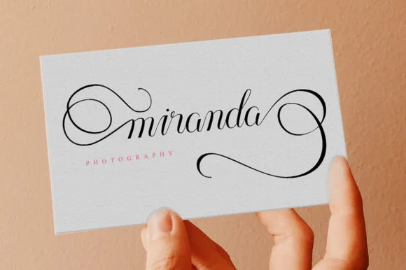 Minda Script Font by Nandatype — Script Handwritten Font — thumbnail 3