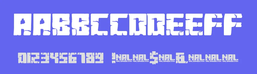 Minecraft Evenings by Chequered Ink — Decorative Font — thumbnail 3