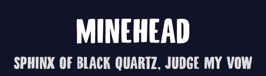 Minehead by Hanoded — Decorative Font — thumbnail 2