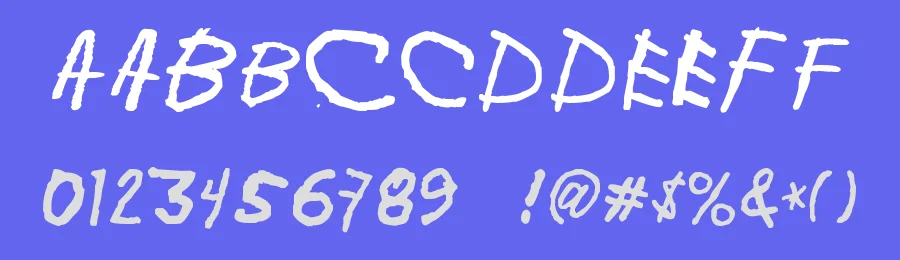 Minen oo kenguru by Juha Korhonen — Script Handwritten Font — thumbnail 3