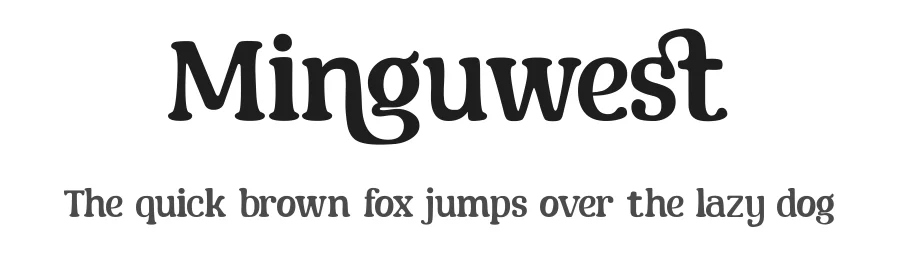 Minguwest by StringLabs Creative Studio — Serif Font