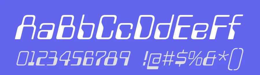 Minicomputer by Typodermic Fonts — Display Font — thumbnail 3