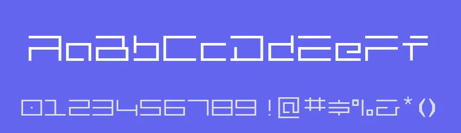Minimalhard by Akihiro — Display Font — thumbnail 3