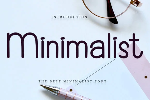 Minimalist Font by Berkah Shop by Berkah Shop — Script Handwritten Font