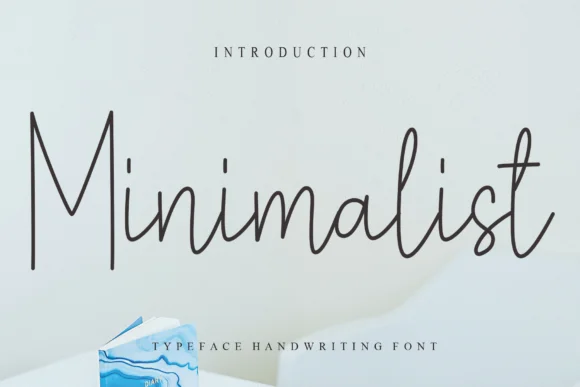 Minimalist Font by Misterletter.co by Misterletter.co — Script Handwritten Font