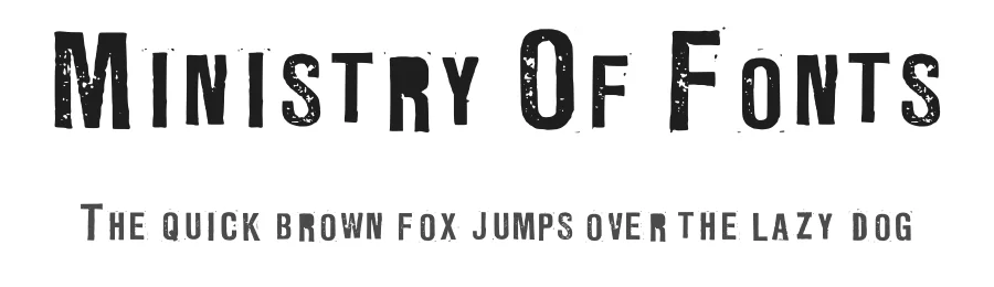 Ministry Of Fonts