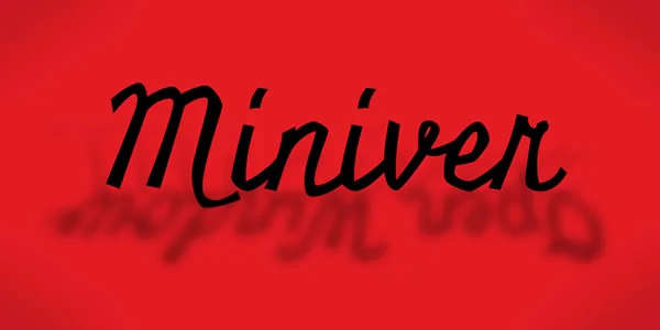 Miniver Pro Font by Good Gravy Type — Script Handwritten Font