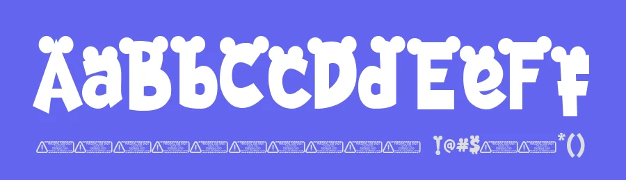 Minnie by Kong Font — Decorative Font — thumbnail 3