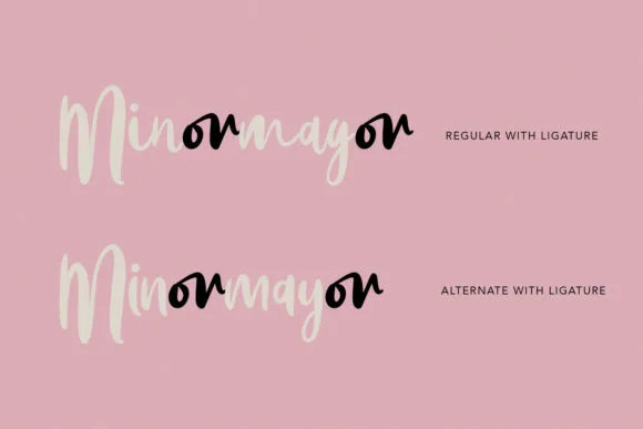 Minormayor Font by Maulana Creative — Script Handwritten Font — thumbnail 4
