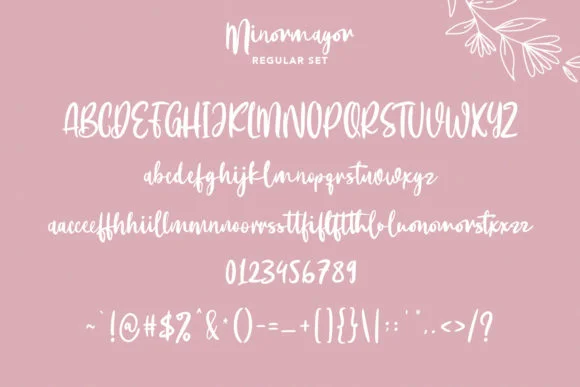 Minormayor Font by Maulana Creative — Script Handwritten Font — thumbnail 9