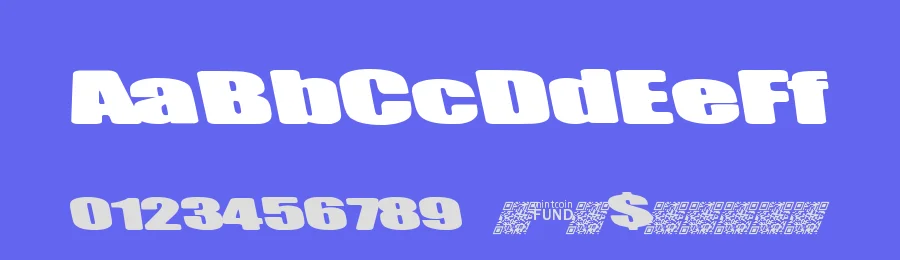 Mintcoin by Xerographer Fonts — Decorative Font — thumbnail 3