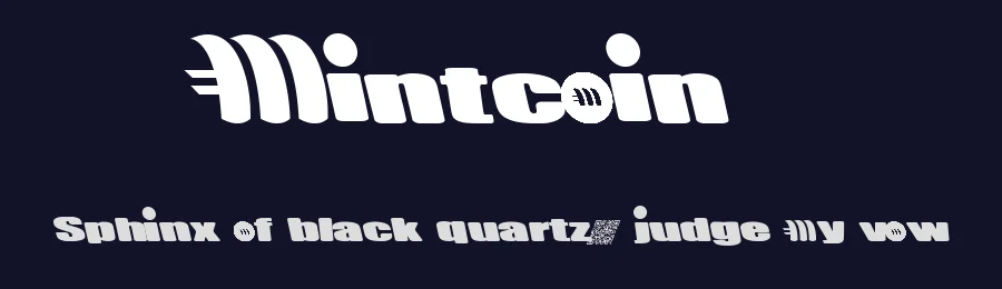 Mintcoin by Xerographer Fonts — Decorative Font — thumbnail 2