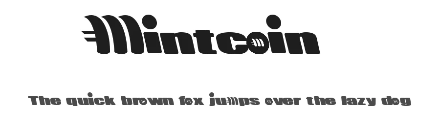 Mintcoin by Xerographer Fonts — Decorative Font