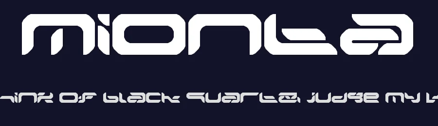 Mionta by Neoqueto — Display Font — thumbnail 2