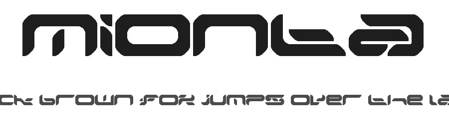 Mionta by Neoqueto — Display Font