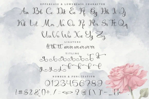 Mirandany Font by Sakha Design — Script Handwritten Font — thumbnail 6