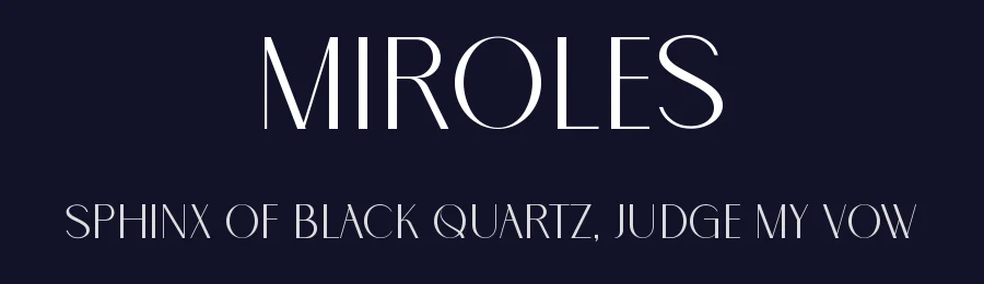 Miroles by Penatic Studio — Sans Serif Font — thumbnail 2