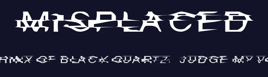 Misplaced by The Font Emporium — Decorative Font — thumbnail 2