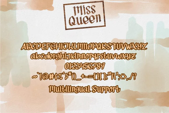 Miss Queen Font by boogaletter — Script Handwritten Font — thumbnail 7