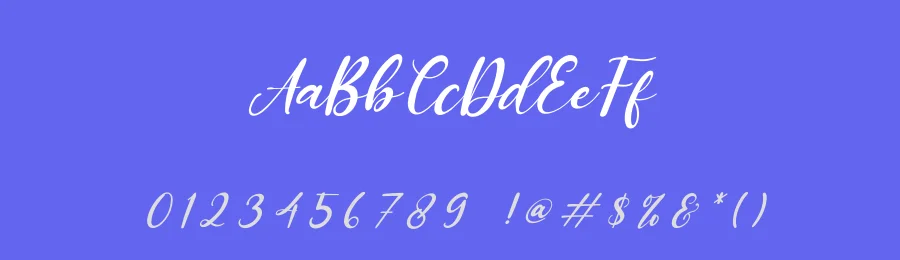 Miss Amalia by Kong Font — Script Handwritten Font — thumbnail 3