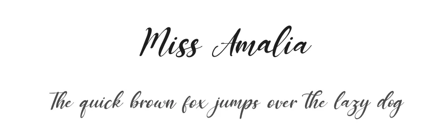 Miss Amalia