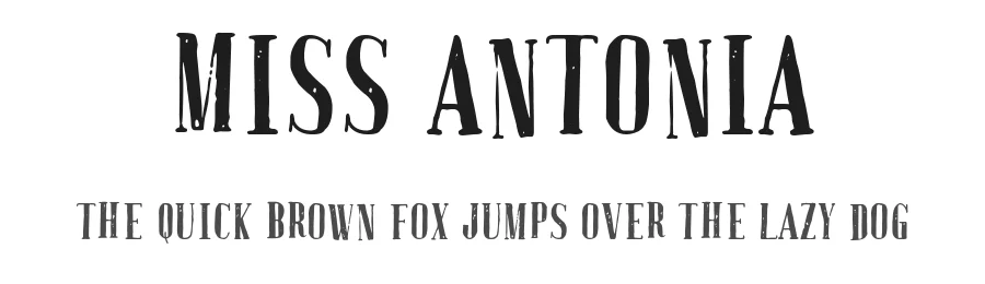 Miss Antonia