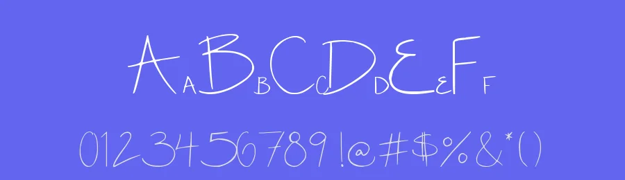Miss Diikae by Angelina Badali — Script Handwritten Font — thumbnail 3