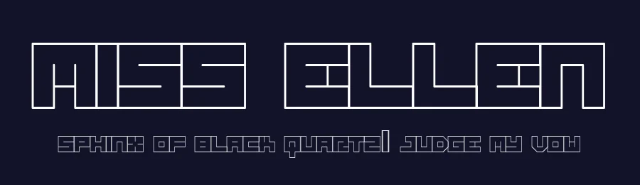 Miss Ellen by Font Environment — Display Font — thumbnail 2