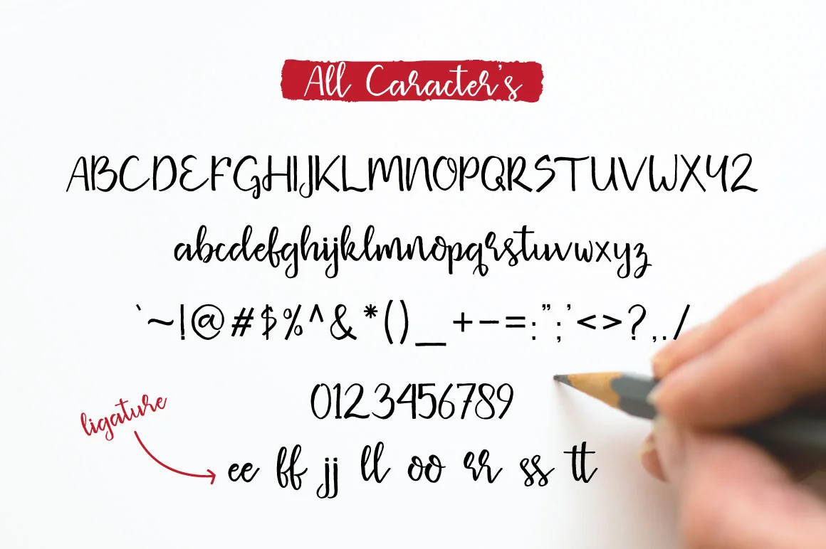 Missaki Font by Atjcloth Studio — Script Handwritten Font — thumbnail 8