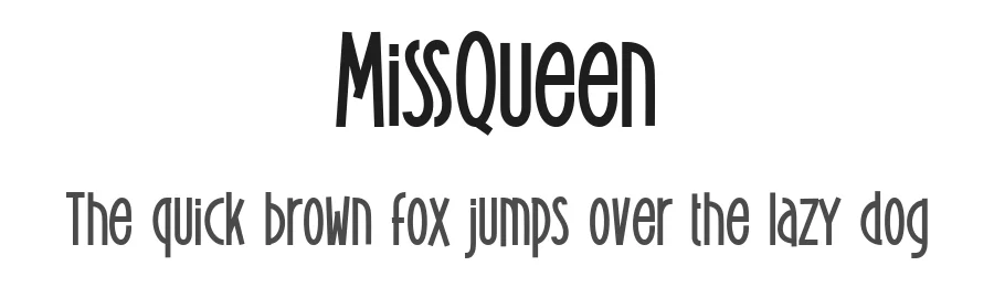 MissQueen by Weape Studio β Decorative Font