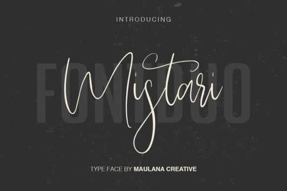 Mistari Font by Maulana Creative — Script Handwritten Font