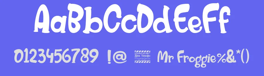 Mister Froggie by Din Studio — Decorative Font — thumbnail 3