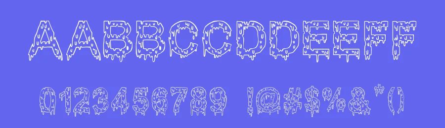 Mister Muerte by Woodcutter — Decorative Font — thumbnail 3