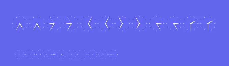 Mister Wolf by Paul Davis — Dingbats Font — thumbnail 3