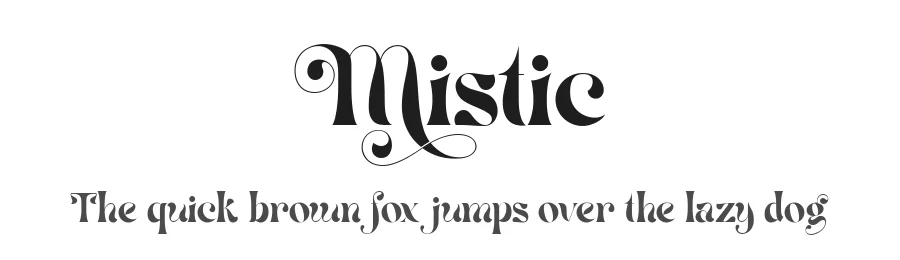 Mistic by Alit Design — Decorative Font