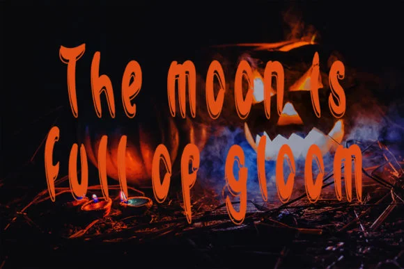 Mistical Halloween Font by FL Space — Script Handwritten Font — thumbnail 3