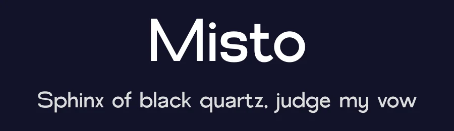 Misto by ToniStudio — Sans Serif Font — thumbnail 2