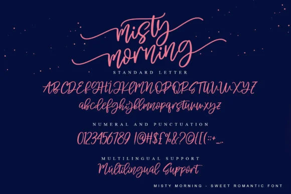 Misty Morning Font by Fourlines.design — Script Handwritten Font — thumbnail 8