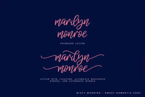 Misty Morning Font by Fourlines.design — Script Handwritten Font — thumbnail 9