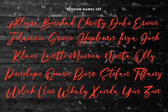 Mistychain Font by Maulana Creative — Script Handwritten Font — thumbnail 9