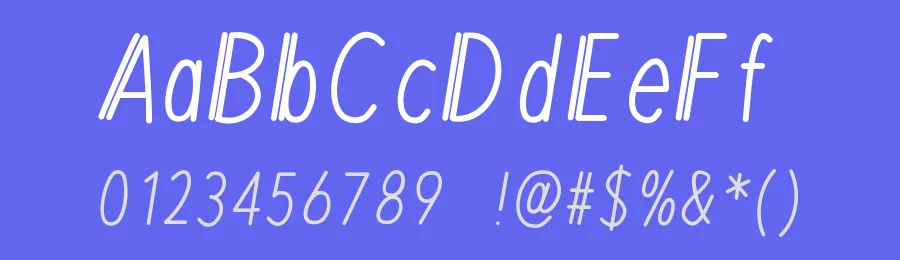 Mix Duple by Mix Fonts — Decorative Font — thumbnail 3