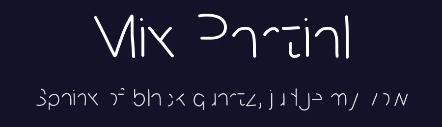 Mix Partial by Mix Fonts — Script Handwritten Font — thumbnail 2