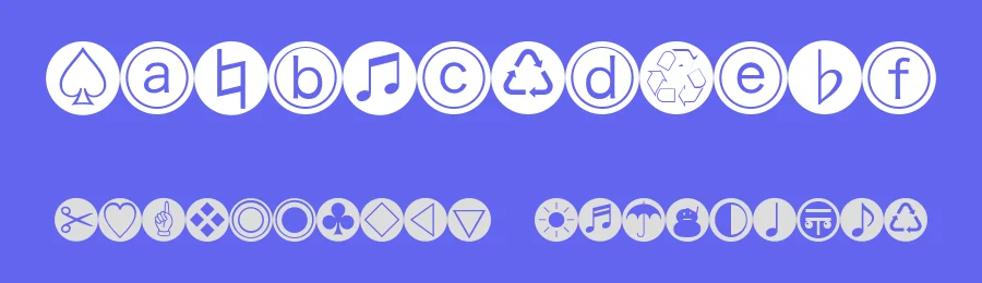 MKBats by Manfred Klein — Decorative Font — thumbnail 3