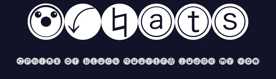 MKBats by Manfred Klein — Decorative Font — thumbnail 2