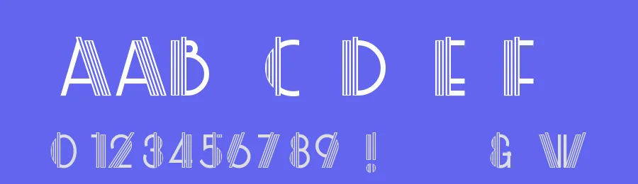 ML Rainbow KK by koeiekat — Decorative Font — thumbnail 3