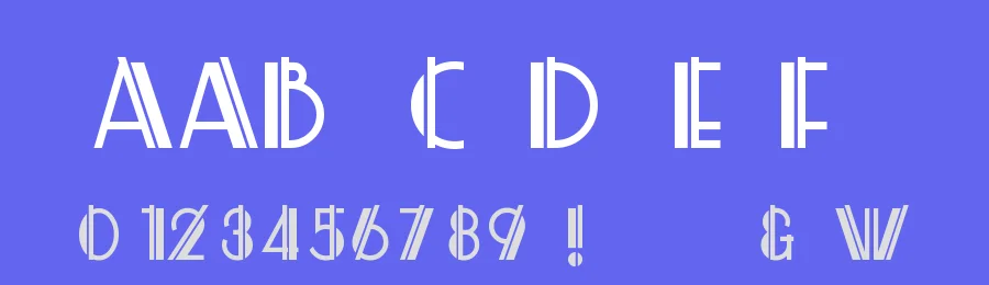 ML ZigZag KK by koeiekat — Decorative Font — thumbnail 3