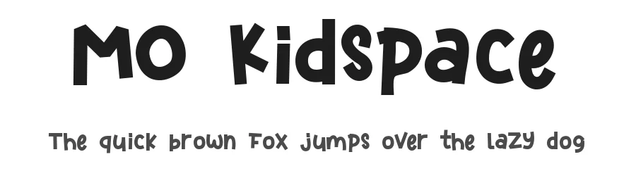 MO Kidspace by Monoco Type Foundry β Decorative Font
