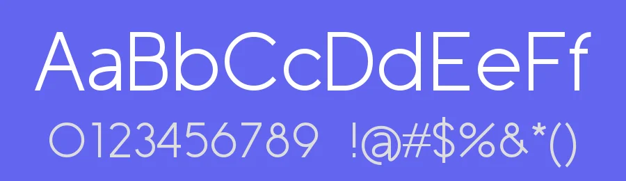 Mobile Sans by Nelson Fraga — Sans Serif Font — thumbnail 3